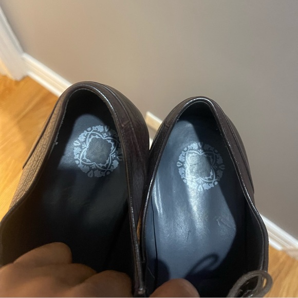 Massimo Dutti Brown Pebble Leather Dress Shoes - Sz 11.5 - Picture 11 of 15